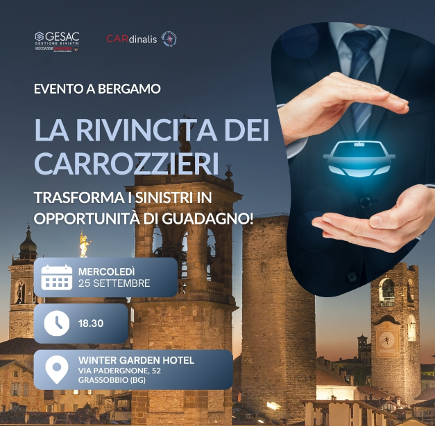 Convegno Gestione dei Sinistri e delle controversie,  25 settembre ore 18.30 presenzia società Gesac.